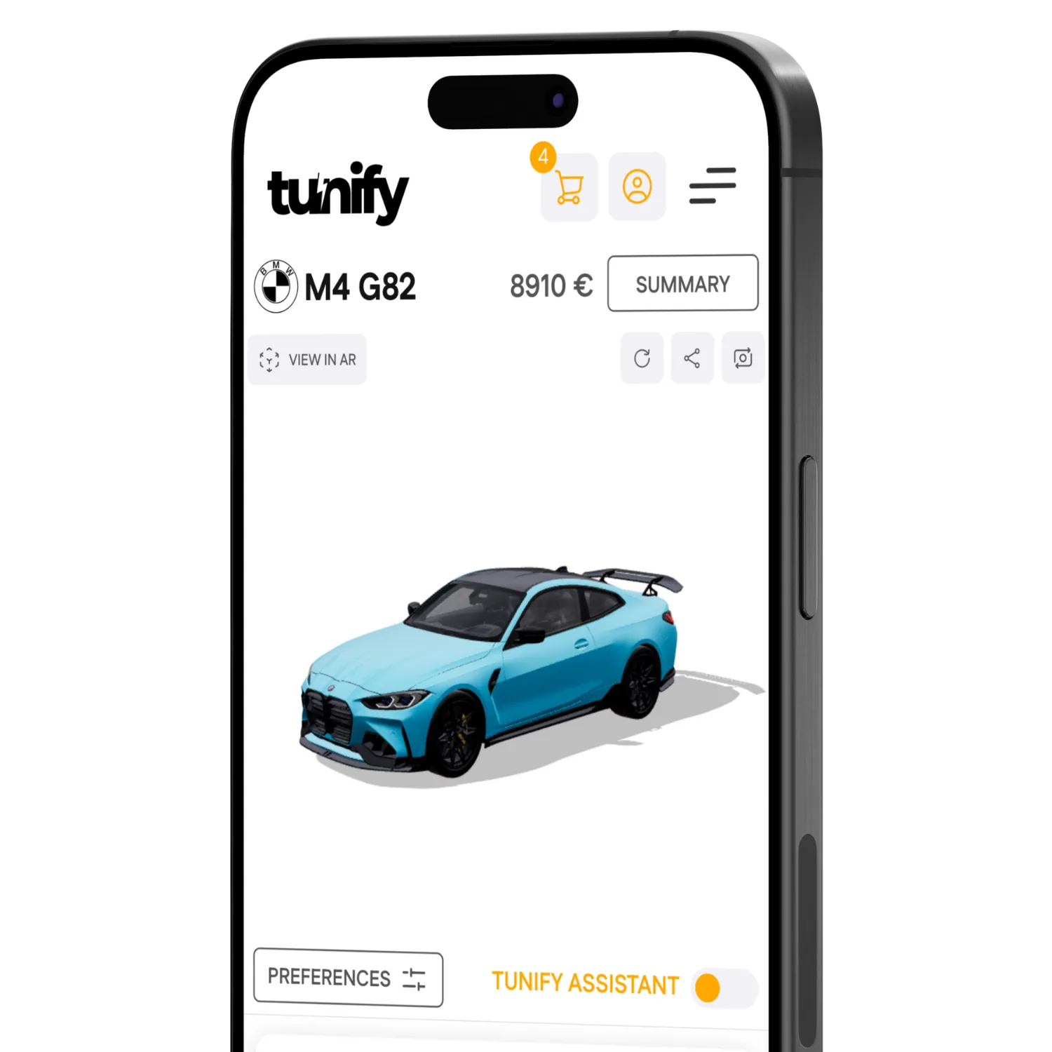 Supported car model preview